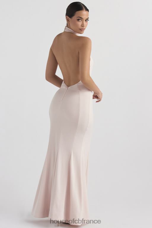 House of CB robe dos nu juliette blush N888H1147 mariages