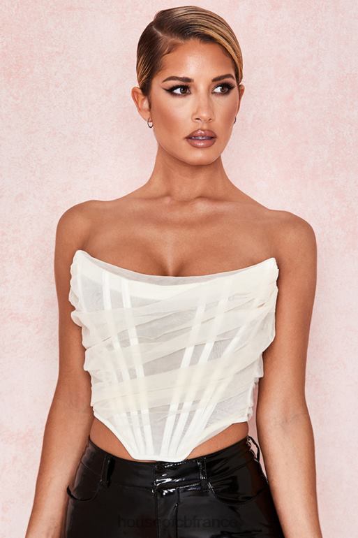 House of CB corset désossé ivoire melinda N888H108 vêtements