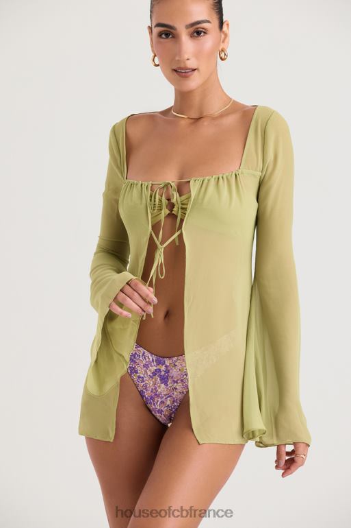 House of CB cache-maillot provence olive N888H1200 vêtements