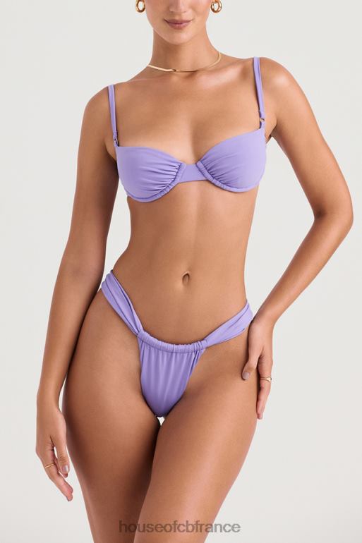 House of CB haut de bikini à armatures violet monaco N888H1232 vêtements