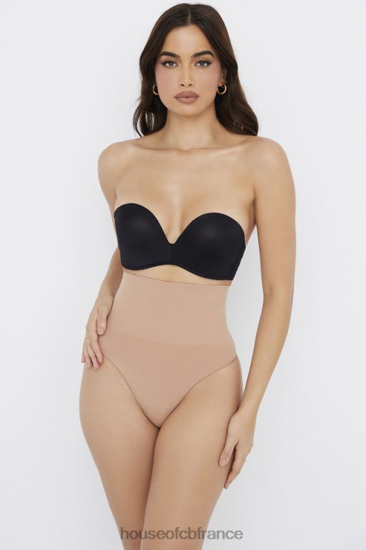 House of CB string taille haute sculptant café au lait N888H1269 vêtements