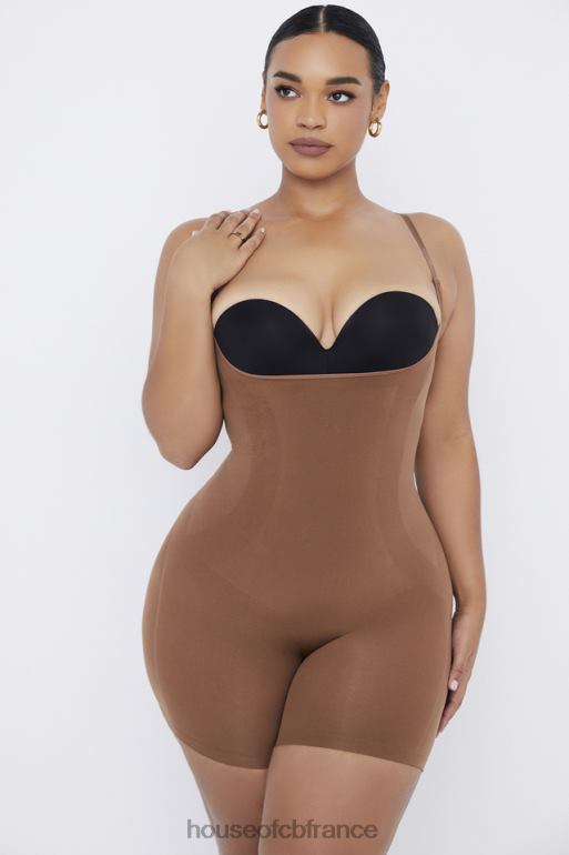 House of CB body sculptant mi-cuisse moka N888H1276 vêtements