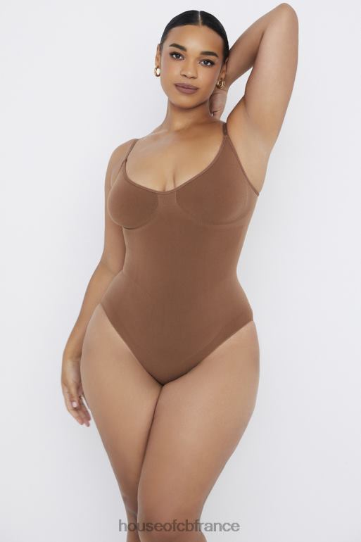 House of CB body sculptant slip complet moka N888H1272 vêtements