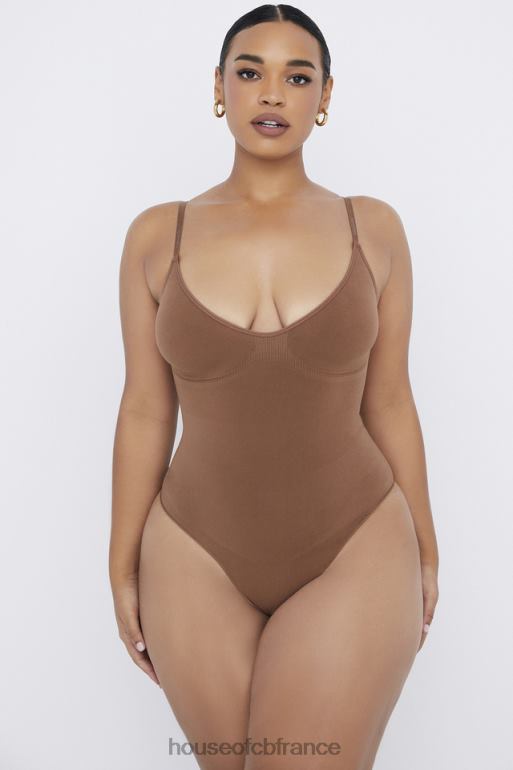 House of CB body string sculptant moka N888H1264 vêtements