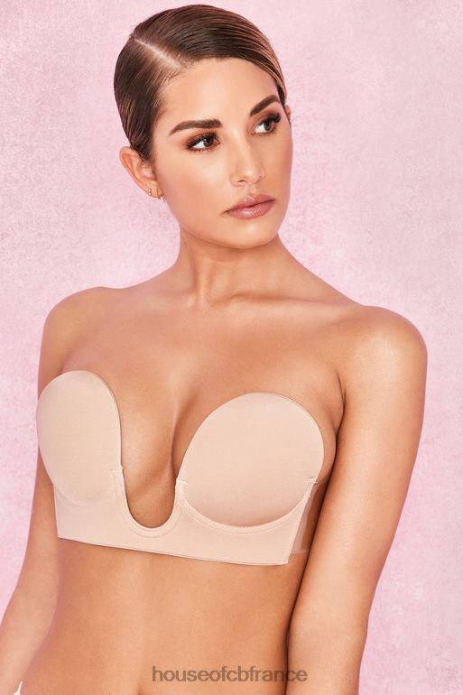 House of CB soutien-gorge auto-adhésif plongeant - beige N888H1290 vêtements