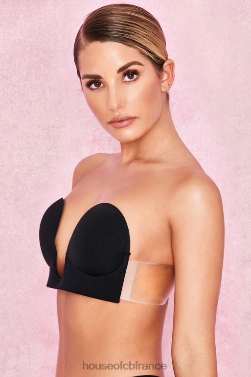 House of CB soutien-gorge auto-adhésif plongeant - noir N888H1289 vêtements